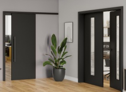 Dizajnový Trend: Čierne interiérové dvere ako kľúč k modernému vzhľadu domova