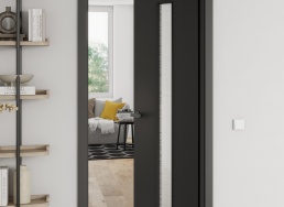 Dizajnový Trend: Čierne interiérové dvere ako kľúč k modernému vzhľadu domova